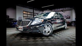 2016 Mercedes Benz S550 4MATIC! Twin Turbo V8! Black on Black! Driver Assistance Package Plus!
