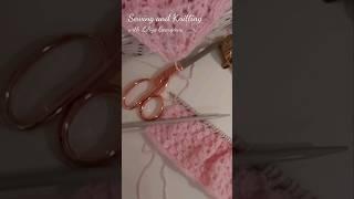 Knitting in progress  #knitting #blouse