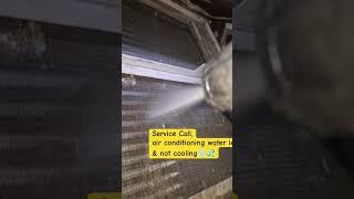 Cause of air conditioning water Leakage #dirty #accleaning #acrepair #actechnician