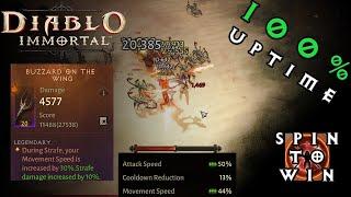 Diablo Immortal: (PvE) 100% urge uptime! Spin to win demon hunter season 7 build guide