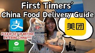 How to Order Food Delivery in China? | Setting up Alipay & WeChat Pay