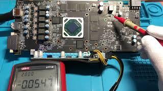 Ремонт видеокарты Sapphire Radeon RX580 8G