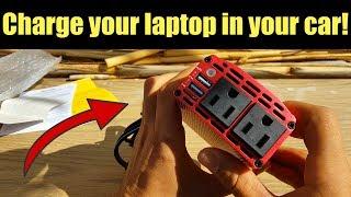 BESTEK 300W Power Inverter DC 12V to 110V AC UNBOXING