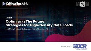 Optimising The Future: Strategies for High-Density Data Loads