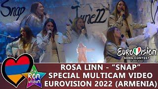 Rosa Linn - "Snap" - Special Multicam video - Eurovision Song Contest 2022 (Armenia)