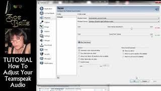 Teamspeak 3 Tutorial - How to Adjust Your Audio Settings