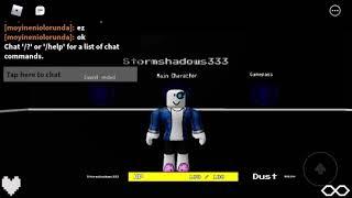 Undertale bone line | Tears in the rain showcase | phase 1-2 | roblox