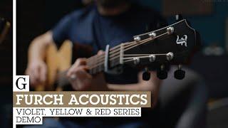 Furch Violet, Yellow & Red Series Acoustics Comparison Demo