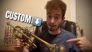 How I Made a ONE-OF-A-KIND Trumpet | Samuel Plays Brass VLOG