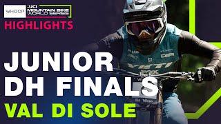 FULL RACE HIGHLIGHTS | UCI Downhill World Cup | Men Junior | Val Di Sole