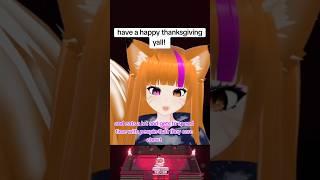 Happy Thanksgiving from Your Favorite Kitsune! #vtuber