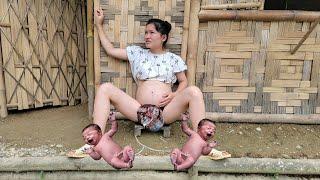 7 Months Pregnant Single Mother Suddenly Suffered Pain in Late Stage of Pregnancy. Gardening