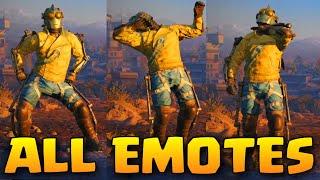 ALL EMOTES in Call of Duty Mobile (March2021) | CoD Mobile emotes