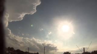 Abilene Clouds 8 - Hail from Hell - 60x Time Lapse