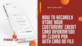 Clover Card on file