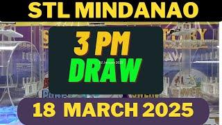 STL  Mindanao result today 3pm Live 18 March 2025  - Mindanao 3 PM live result