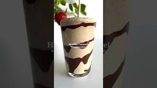 Healthy Caramel ”Frappuccino” #healthyrecipes #easyrecipes #healthyrecipe