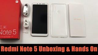 Xiaomi Redmi Note 5 Unboxing & Hands On