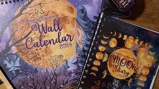 the Flickering Cauldron Moon Diary 2024 & Wall Calendar