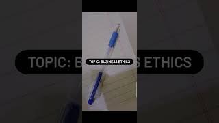 Business Ethics | By Sidra Rehman