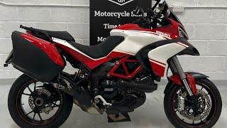 Ducati Multistrada 1200S Pikes Peak, 2013, walk around and start up