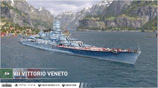 Линкор V. VENETO в WORLD OF WARSHIPS LEGENDS