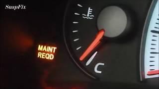 How To Reset Maintenance Light on Toyota Camry 2002-2020.