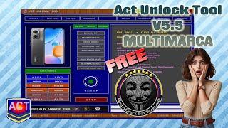 La Multimarca Act Unlock Tool V5.5 se actualiza es GRATIS y soporta mas Procesadores Mtk Qualcomm