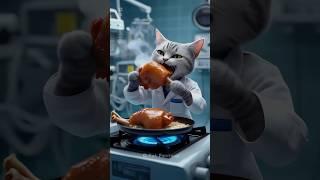 Delicious pig's feet #funny #cat #catshorts #pig #delicious #cute #animation #animals #cartoon