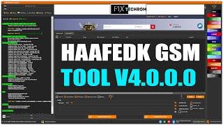 Haafedk GSM Tool Free Version V4.0.0.0 | Remove FRP | Erase MI-icloud | Bootloader Unlock