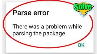 How to Fix Parse error There was a problem parsing the package