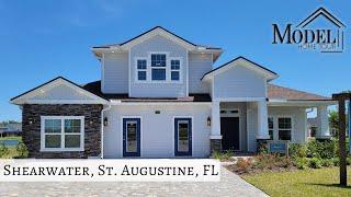 New Construction Homes in St Augustine, FL - Dreamfinders Boca II Model Home at Shearwater