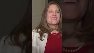 WHAT’S GOING ON  Freeland has a SEIZURE on LIVE TV