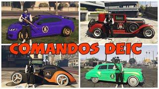  GTA V COMANDO DEIC O MELHOR COMANDO DE AMIGOS     PS4 