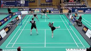 Match point - Østhassel / Abusdal vs Reiler / Petersen - XD, Final - Norwegian Int. 2024