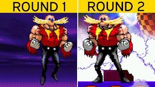 Super Eggman VS Super Sonic ~ 2 Rounds