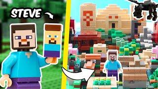 LEGO Minecraft, But EVERYTHING Is TINY...