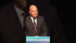 Christopher Luxon talking about welfare