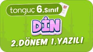 6.Sınıf Din 2.Dönem 1.Yazılıya Hazırlık  #2024