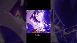 Clorinde vs Raiden (c0)  #genshinimpact #damageshowcase #genshin #character #hoyocreators #hoyoverse