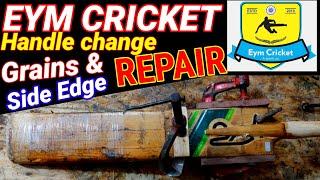 Handle installation - Grains repair EYM CRICKET's || bat repair adda || bat repair video -100