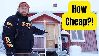 Tour Of Our $27k House In The North Of Sweden