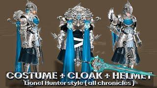 Lionel Hunter Costume, Cloak, Helmet, Sword, any chronicles by NevesOma | L2j-mod.ru