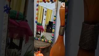 Beautiful Transforme Of Old Mirror🪞#diy#youtube shorts#homedecor#craft