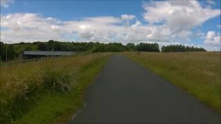 North Tyneside Cycle Route - North Shileds Fish Quay to Wallsend NCN72 POV HD