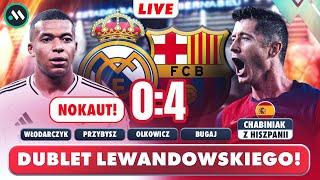 REAL MADRYT - FC BARCELONA 0:4! NOKAUT NA BERNABEU! LEWANDOWSKI Z DUBLETEM W EL CLASICO