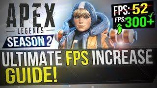  Apex Legends Season 2: Dramatically increase FPS / Performance with any setup! Season 2