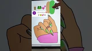 Next ? #nails #manicure #emojimix #art #cutedrawing #drawing #emojiart #artshort #dibujos #name #fyp