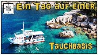 Wie ist es an einer Tauchbasis zu arbeiten? - Ich nehme euch mal einen Tag mit.| #AdventuresHappen