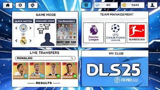 DLS 25 - NEW LEAGUES AND FEATURES IN DREMA LEAGUE SOCCER 2025.